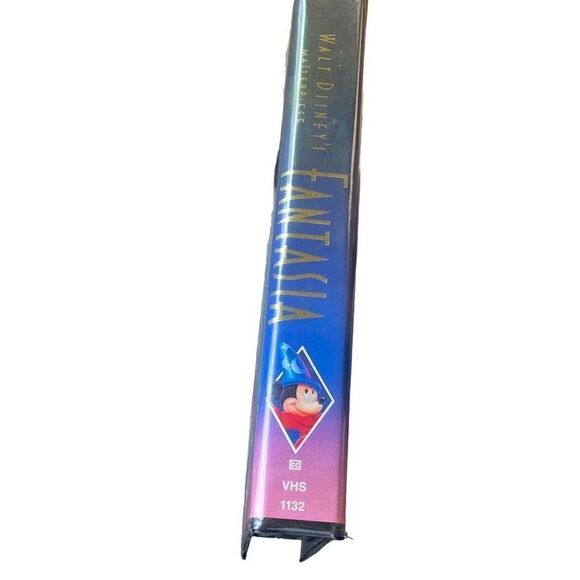 Walt Disney Fantasia Black Diamond VHS Vintage Used - Picture 3 of 4